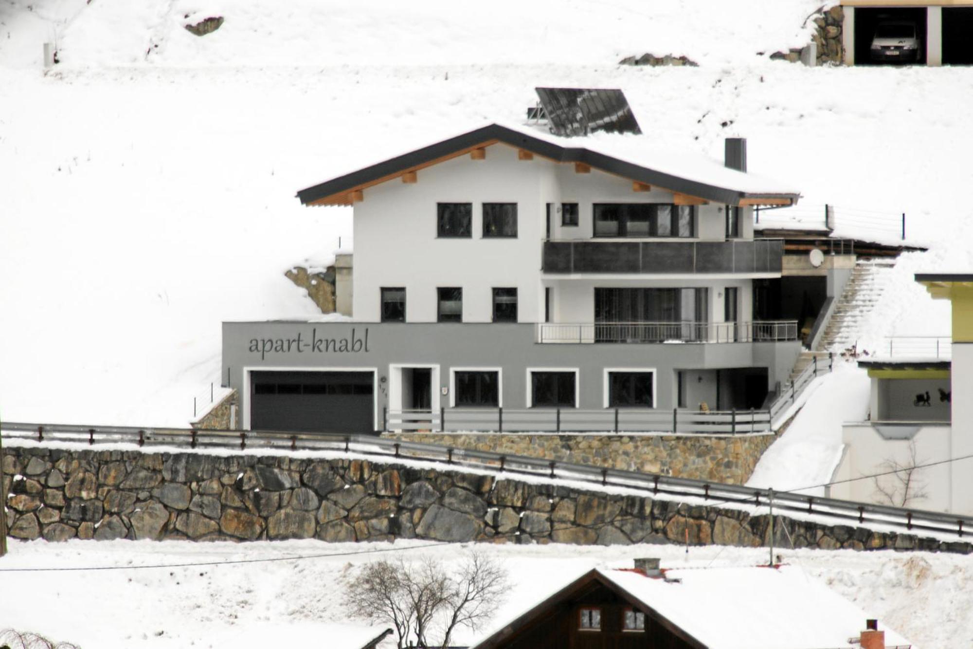 Apart Knabl Sankt Leonhard im Pitztal Εξωτερικό φωτογραφία